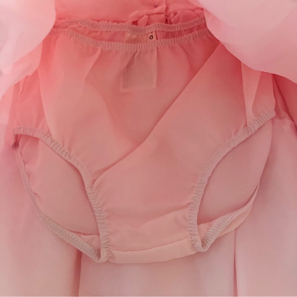 Mia & Mimi Baby Girl 18 Months Pink Lace Dress Special Occasions - Picture 6 of 11